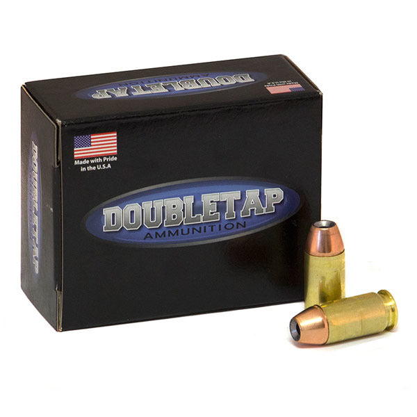 DoubleTap 45 ACP Ammunition 185 Grain Jacketed Hollow Point Box of 20