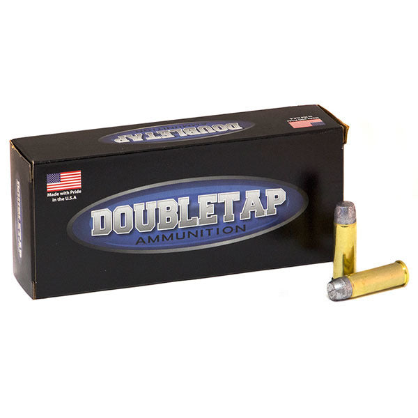 DoubleTap 44 Remington Magnum Ammunition 320 Grain Wide Flat Nose Box of 20