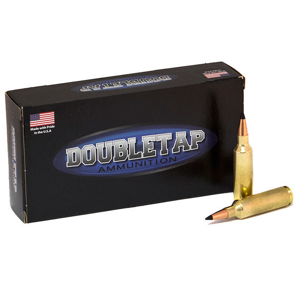 DoubleTap 270 WSM (Winchester Short Magnum) Ammunition 130 Grain Swift Scirocco II Polymer Tip Box of 20