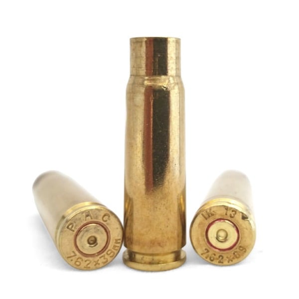 Lightning 7.62x39mm Brass Bag of 50