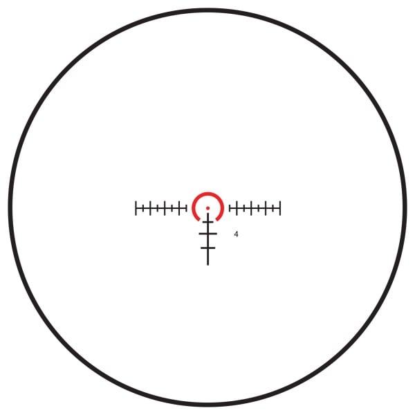 Burris RT6 Rifle Scope 1-6x24mm 30mm Tube Matte Illuminated Ballistic AR Reticle