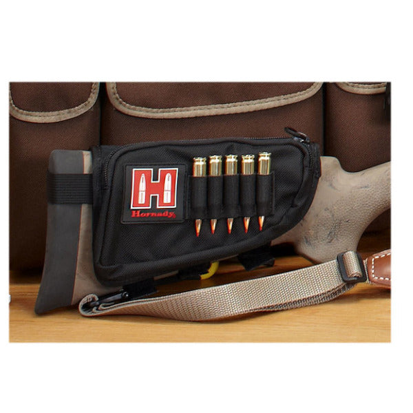 HORNADY GUN CHEEK PIECE "LEFT" HAND BLACK