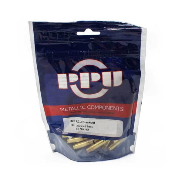 Prvi 300 AAC Blackout (7.62x35mm) Brass Bag of 50