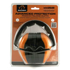 WALKERS DUAL COLOR PASSIV MUFF BLAZE ORANGE 6/CS