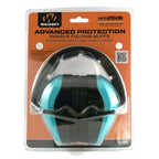 WALKERS DUAL COLOR 26dB PASSIVE MUFF AQUA BLUE 6c