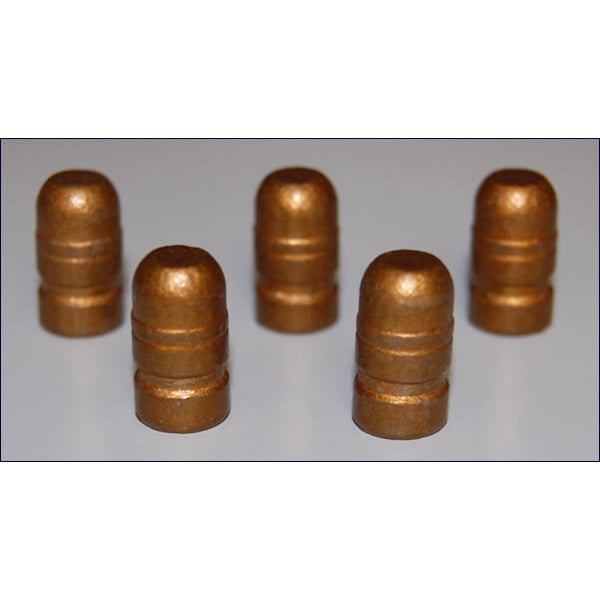 Missouri Bullet Company Cowboy Action #15 .358 Diameter Bullets 158 grain Coated Round Nose Flat Point Box of 500