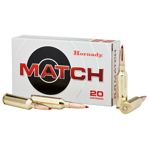 Hornady Match 6.5 PRC Ammunition 147 Grain ELD-M Polymer Tip Box of 20