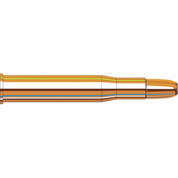 Hornady Dangerous Game 450-400 Nitro (Nitro Express) Ammunition 400 Grain DGX Bonded Flat Nose Box of 20