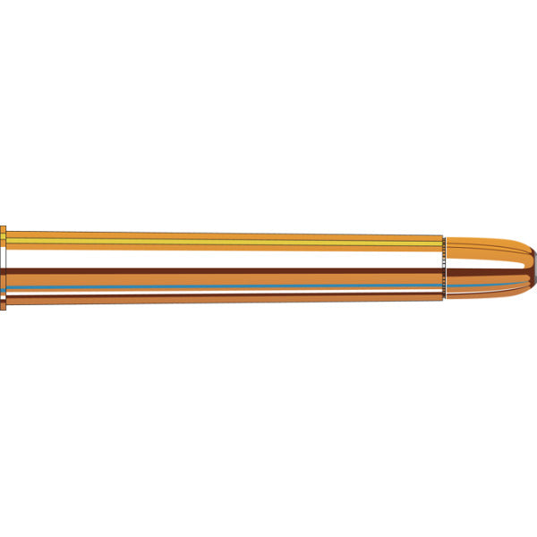 Hornady Dangerous Game 450-400 Nitro (Nitro Express) 3-1/4" Ammunition 480 Grain DGX Bonded Flat Nose Box of 20
