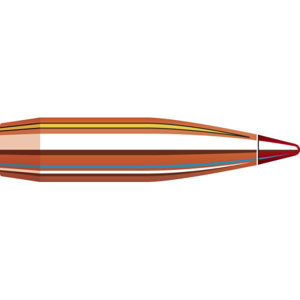 Hornady ELD-X 25 Caliber (.257 Diameter) Bullets 110 grain Polymer Tip Box of 100