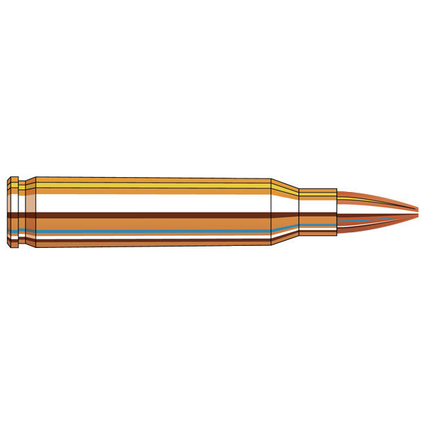 Frontier Cartridge Match 5.56x45mm NATO Ammunition 68 Grain Boat Tail Hollow Point Box of 20