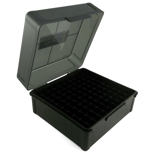 Frankford Arsenal Plastic Hinge-Top Ammo Box #1009 100 Rounds
