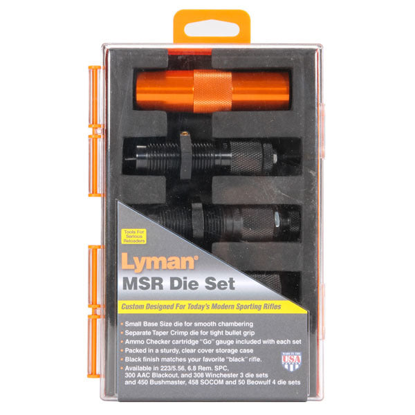 Lyman MSR 4 Die Set with Ammunition Check 450 Bushmaster