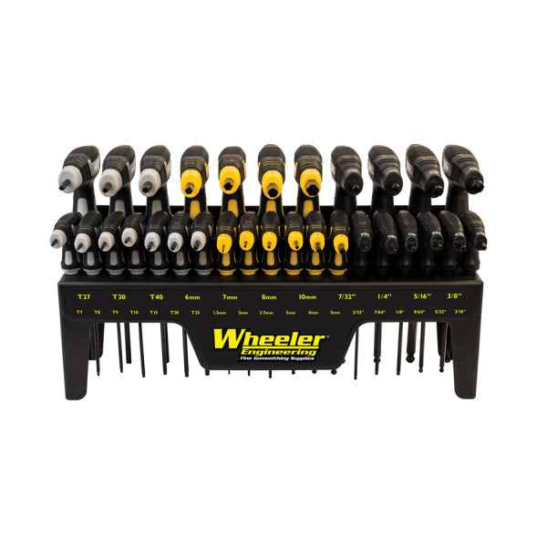 Wheeler 30-Piece Hext & Tork P-Handle Set