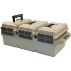 MTM 3-CAN AMMO CRATE 50c w/3 AC50's DK EARTH/AGRN