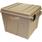 MTM AMMO CRATE FLAT DARK EARTH IN:19"x15.7"x13.4"