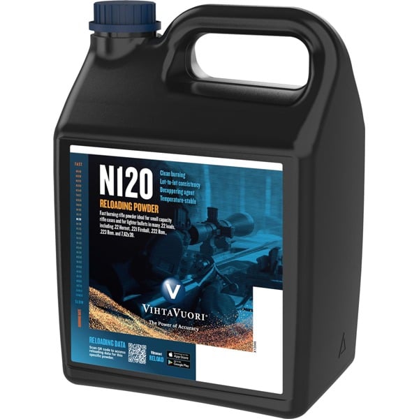 Vihtavuori N120 Smokeless Powder 8lb