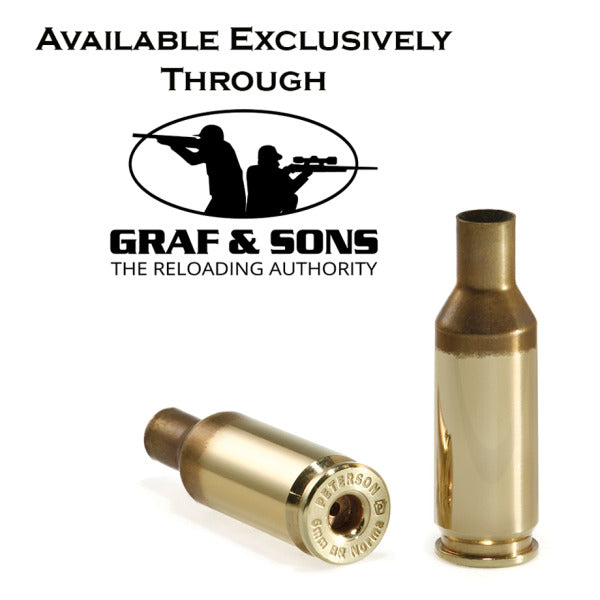 Peterson 6mm BR Norma Brass Box of 50