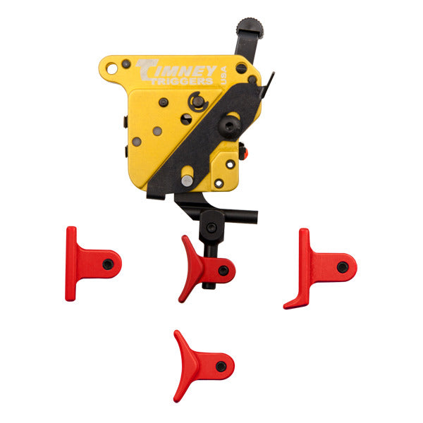 Timney Calvin Elite Trigger with Safety Remington 700 8oz - 2lb Red
