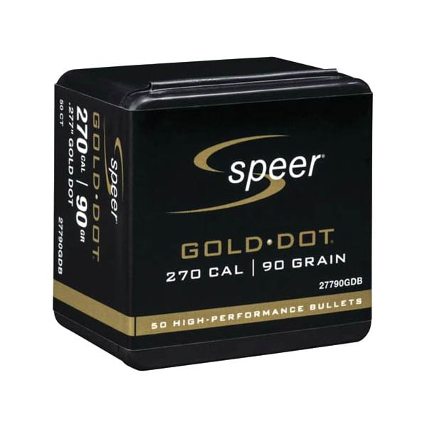 Speer 277 Caliber, 6.8mm (.277 Diameter) Bullets 90 grain Hollow Point Box of 20
