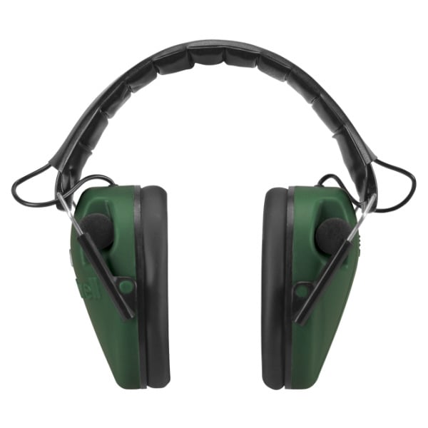 CALDWELL EMAX LOW PROFILE STEREO EAR MUFFS GREEN