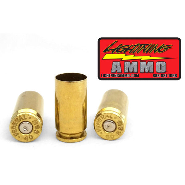 Lightning 40 S&W Brass Jug of 500