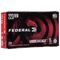 Federal Premium American Eagle 223 Remington Ammunition 75 Grain Total Metal Jacket Box of 20
