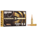 Federal Premium Gold Medal 6mm Creedmoor Ammunition 105 Grain Berger Hybrid Target Jacketed Hollow Point Box of 20