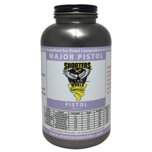 Shooters World Major Pistol Smokeless Powder 1lb