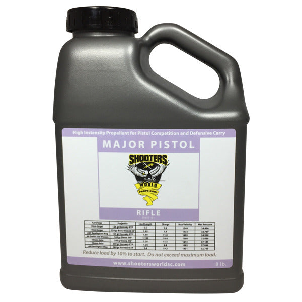 Shooters World Major Pistol Smokeless Powder 8lb