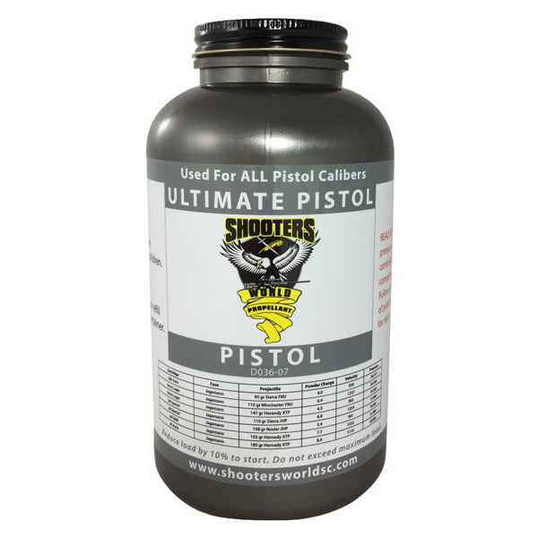 Shooters World Ultimate Pistol Smokeless Powder 1lb