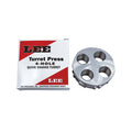 LEE QUICK CHANGE TURRET 4-HOLE FOR TURRET PRESS