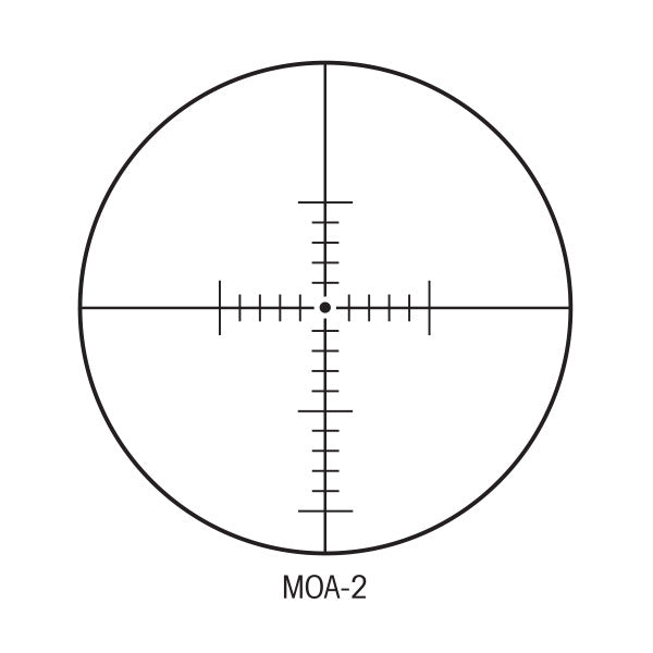 Sightron SIII Long Range Rifle Scope 10-50x60mm 30mm Tube Side Focus 1/4" Tactical Knob Zero Stop Matte MOA-2 Reticle