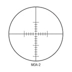 Sightron SIII Long Range Rifle Scope 10-50x60mm 30mm Tube Side Focus 1/4" Tactical Knob Zero Stop Matte MOA-2 Reticle