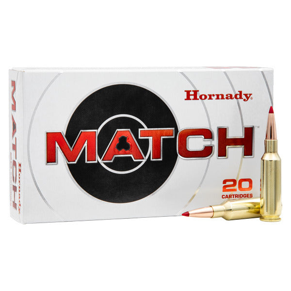 Hornady Match 224 Valkyrie Ammunition 88 Grain ELD-M Polymer Tip Box of 20