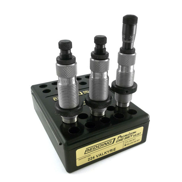 Redding Premium Deluxe 3 Die Set 224 Valkyrie