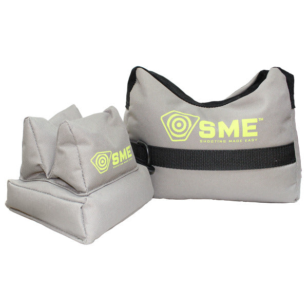 SME GUN REST FRONT & REAR BAG (2-PIECE) FILLED 2/CS