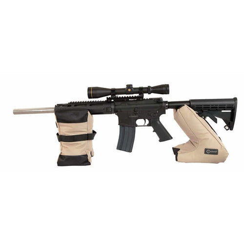 Caldwell AR Tactical DeadShot Front & Rear Bag Rest Set, Filled