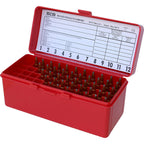 MTM RIFLE FLIP-TOP 60rd 22250-308/RED 12/CS