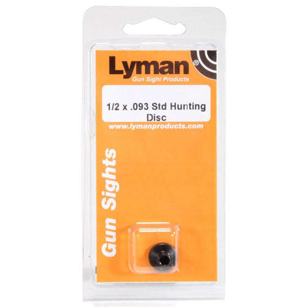 Lyman No. 2 Hunting Tang Sight Aperture 1/2" x .093"