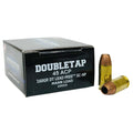 DoubleTap 45 ACP Ammunition 160 Grain Solid Hollow Point Box of 20