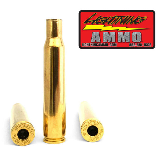 Lightning Reconditioned 30-06 Springfield Brass Bag of 50