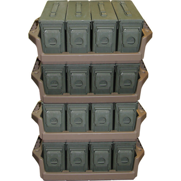 MTM METAL AMMO CAN TRAY holds: 4 METAL 30cal CANS