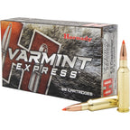 Hornady Varmint Express 6.5 Creedmoor Ammunition 95 Grain V-MAX Polymer Tip Box of 20