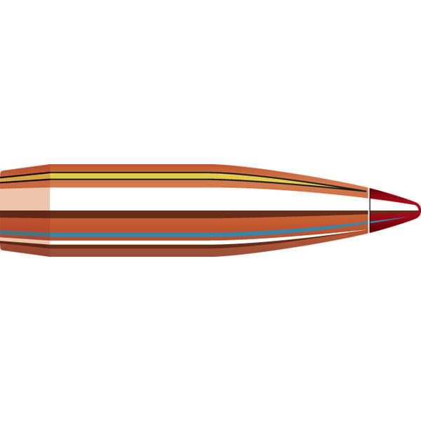 Hornady ELD-X 243 Caliber, 6mm (.243 Diameter) Bullets 90 grain Polymer Tip Box of 100