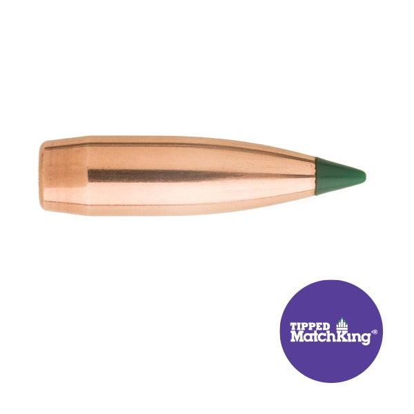 Sierra Tipped MatchKing 22 Caliber (.224 Diameter) Bullets 60 grain Polymer Tip Box of 500