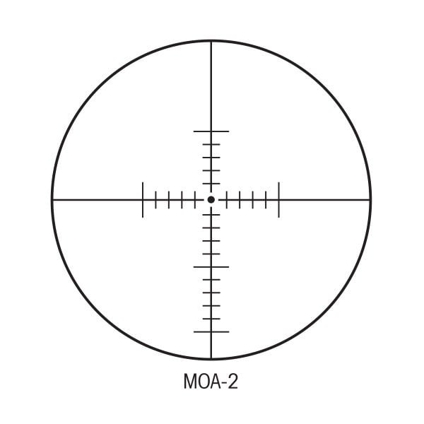 SIGHTRON 6-24x50 SIII LR FFP ZS FFP MOA-2 TACTICAL