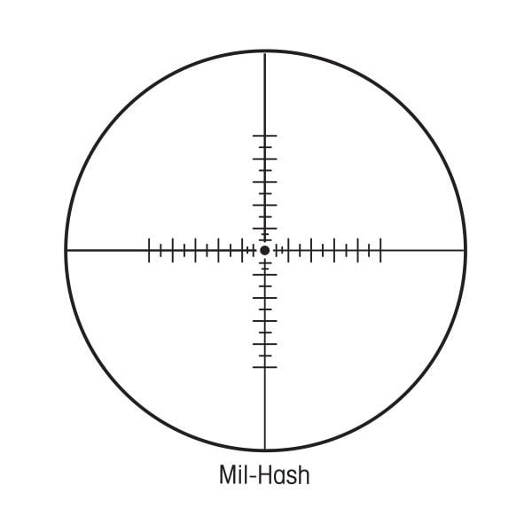 SIGHTRON 6-24x50 SIII LR FFP ZS MIL-HASH TACTICAL