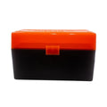 BERRY 243/308 HINGED-TOP BOX 50-RD ORANGE/BLK 50/c