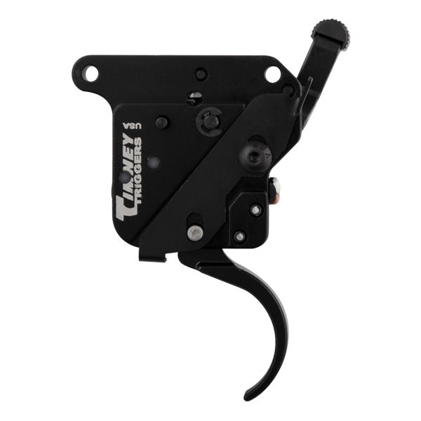 Timney Elite Hunter Thin Trigger with Safety LH Remington 700 3lb Black